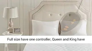 AMAZON FAVORİTES! Beautyrest - Cotton Blend Heated Mattress Pad