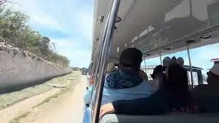 Full Tram Ride From Goombay Cultural Center to Mabrika Cove Tram Stop back at the ship