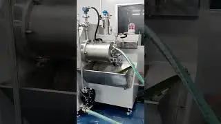 10L Nanoscale cermatic horizontal bead mill for grinding digital inks #machine