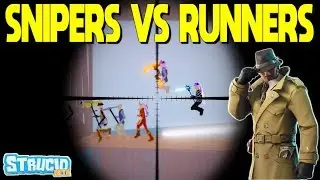Snipers VS Runners In Strucid *GONE WRONG* (Roblox)