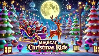 Jingle Bells | Festive 3D Cartoon Animation 🎄 | Christmas Sleigh Ride