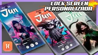PERSONALIZA PANTALLA de BLOQUEO ANDROID con KLCK: Crea/ Edita/ CAMBIA de WALLPAPER en tu LOCK SCREEN