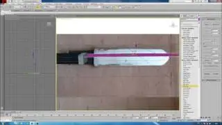 3D max создание меча (creation sword)