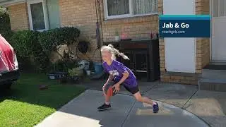 Basketball Backyard Drill - Jab & Go - Coach Girls