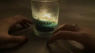 🕯ASMR SLOW AND FAST TAPPING ON THE FLOOR WITH CANDLE (No Talking) 🕯