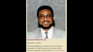 Donald Williams Sr