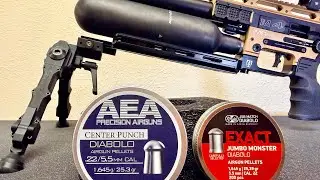 Fx impact m4 heavy pellets accuracy test 41 yards 5 shots groups