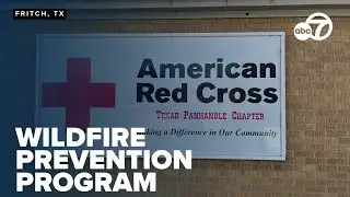 Red Cross teams up with Fritch to launch wildfire prevention program amid dry conditions
