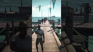 The firework that broke my pc. #hitman3 #gaming #agent47