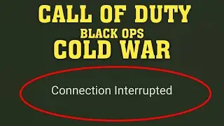 How To Fix Call of Duty Black Ops Cold War 