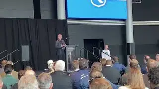 U.S. Club Soccer CEO Mike Cullina speaks at Richmond United alignment announcement