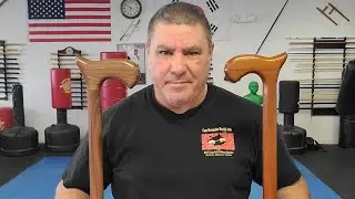 Cane Self Defense on part 2 of Derby Style Cane A regular walnut and also a Brazilian Walnut wood.