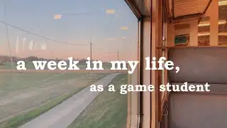 Daily Life of a GAME ART Student | WEEK VLOG 002