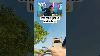 Best nade spot on hacienda 🤯 #callofduty #rankedplay #gaming #cod