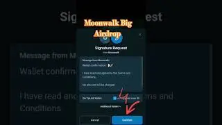 Moonwalk Airdrop #crypto #Binance #btc #newoffer #loot