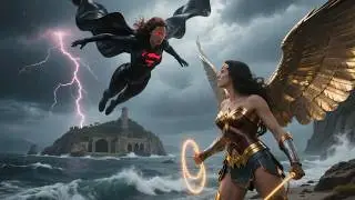 Dark Supergirl Invades Themyscira! Wonder Woman&rsquo;s Final Battle Begins!