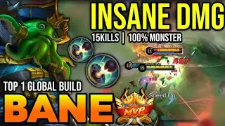 BANE BEST BUILD 2023 | BUILD TOP 1 GLOBAL BANE GAMEPLAY | MOBILE LEGENDS✓