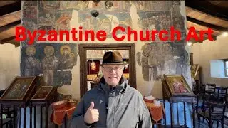 Byzantine Era Church Art in Thessaloniki, Greece
