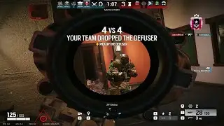 Just Vibing and Taking Fights - Rainbow Six Siege