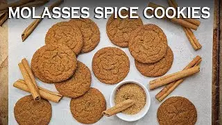 Molasses Spice Cookies