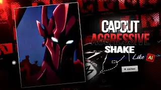 Capcut Aggressive Shake Like Ae 🔥 || Capcut Aggressive Shake || #videoediting #capcut #viral