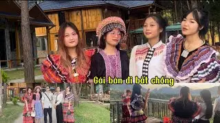 Các Cô Gái Bản Lên Nhà Sàn Than Uyên Để Bắt Chồng