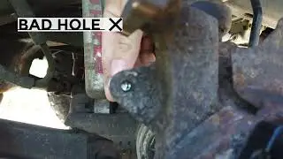 Jeep TJ Wrangler Stripped Caliper bolt FIX!