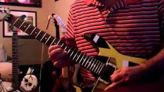 Dio We Rock guitar solo cover by Lefty99riffs