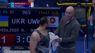 Д. Мчедлидзе &ndash; С. Джагаев | 97кг | За бронзу | U23 ЧМ-2025