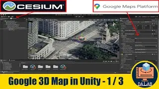 Зарегистрируйтесь в Cesium и Google Maps Platform для создания фотореалистичной 3D-карты Google в...