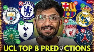 WHO WILL FINISH IN THE TOP 8 OF UCL? | Champions League MD 8 Preview & Predictions