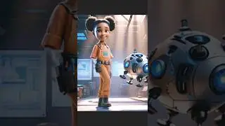 The Future of Friendship: Kids & Their Robots-#youtubeshorts #shortsfeed #shorts #viralshorts