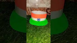 🇮🇳tricolour cap 🧢|tricolour paper cap🤯😱#shorts#ytshorts#art