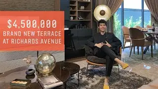 Taking A Tour Into A $4,500,000 Brand New Terrace At Richards Avenue |  Singapore Landed