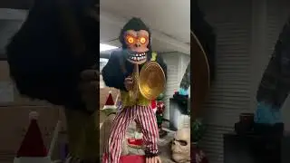Spirit Halloween 2022 Monty animatronic demo