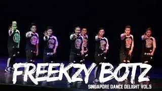 Freekzy Botz | 2nd Runner Up | Singapore Dance Delight Vol.5 Finals | RPProductions