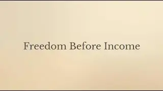 Episode 3: Freedom Before Income | Rebuilding Life After Loss Without Urgency