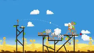 Summer Pignic 1-28 | Score 131500 | Angry Birds Seasons
