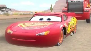 Disney Cars Lightning McQueen Desert Racing Begins Walkthrough