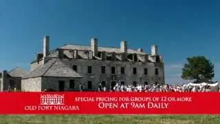 Visit Old Fort Niagara today.  www.oldfortniagara.org for more details.