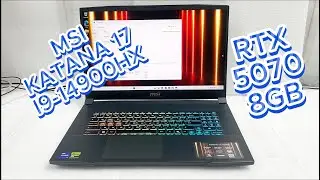 MSI KATANA 17 I9-14900HX REVIEW