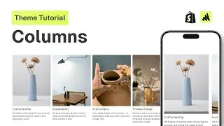 How to add columns with text to any Shopify theme (2026)