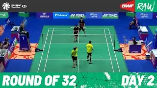 YONEX Taipei Open 2022  | Day 2 | Court 1 | Round of 32