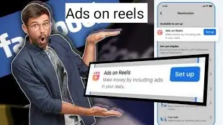 How to take Ads on reels setup on Facebook? #adsonreelsmonetization #setup #tricks #treanding #viral