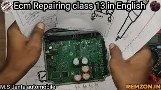 #13 Magnet marrelli ecm injector section low side with feedback | from injector to ecm ic pins