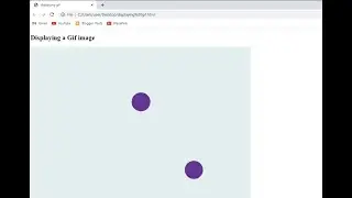 Displaying a Gif image || Learn coding with fun