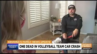 News Update: One dead in volleyball team car crash