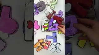 TOWER Spanish Paper Alphabet Lore ☠️ I #numberlore #shorts #spanishalphabetlore