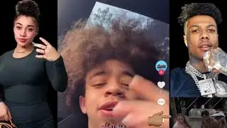 Blueface и его девушка ответили сыну T.I., Кингу Харрису, на Twitch 😬 #blueface