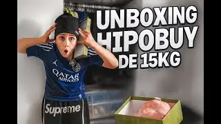✨UNBOXING HIPOBUY 15KG(SUPREME,MERTRA,NIKE)